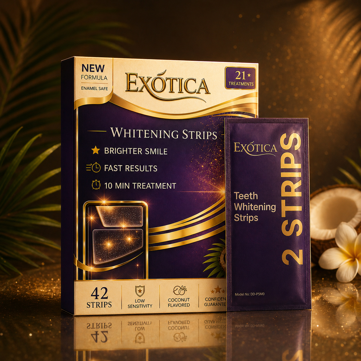 EXÓTICA Whitening Strips