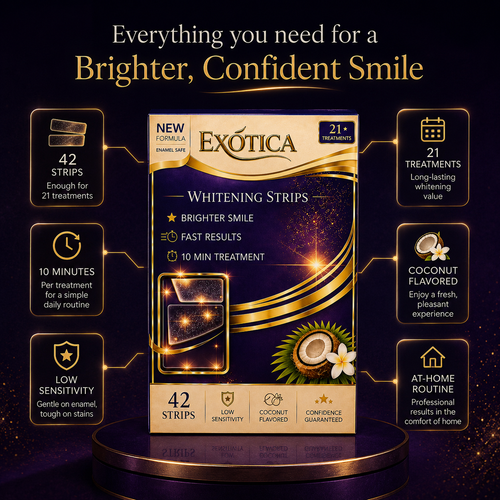 EXÓTICA Whitening Strips