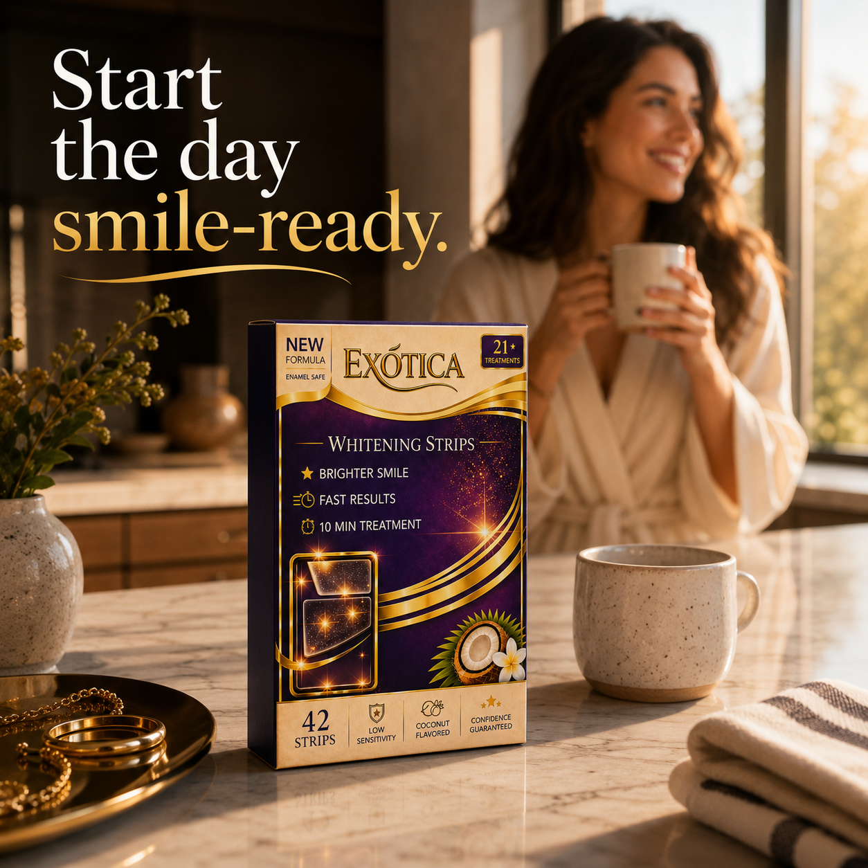EXÓTICA Whitening Strips
