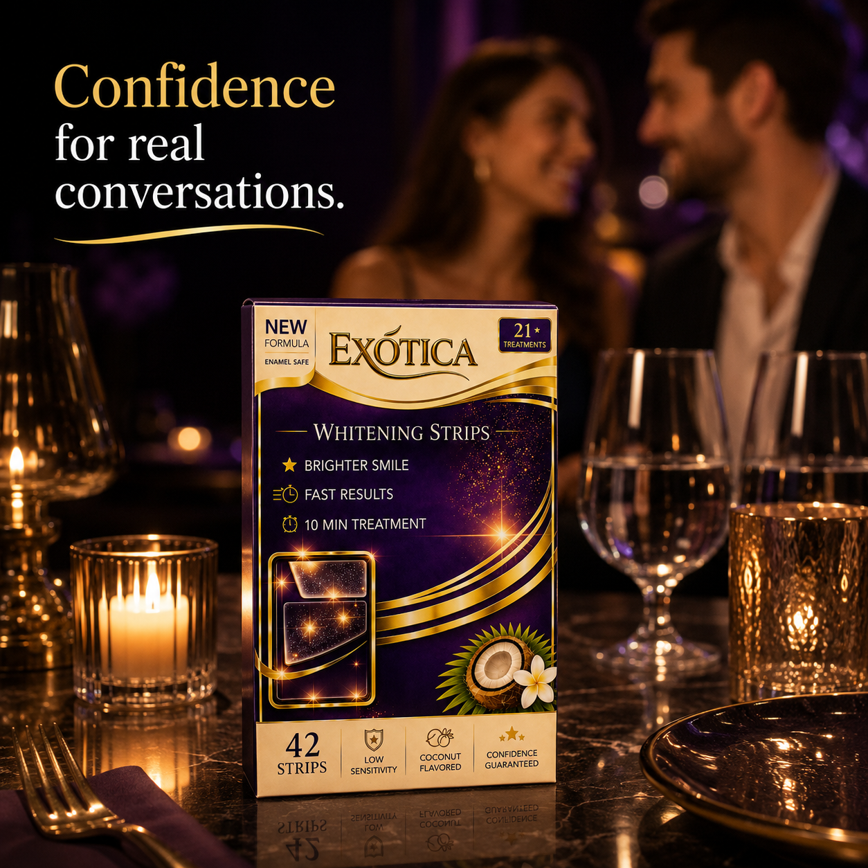 EXÓTICA Whitening Strips